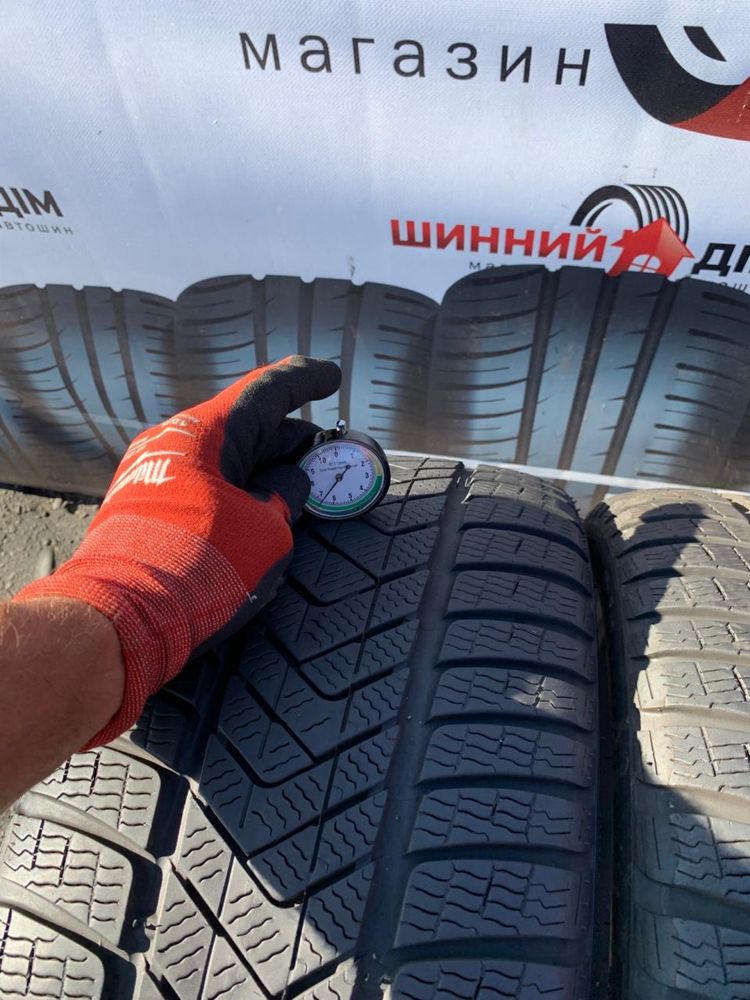 Шини 255/35 R19 пара Pirelli 6,5мм, зима, ранфлет