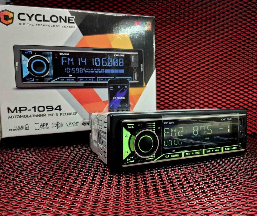 Автомагнітола Cyclone MP-1094 Bluetooth