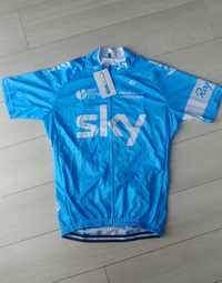 Koszulka kolarska rowerowa Sky