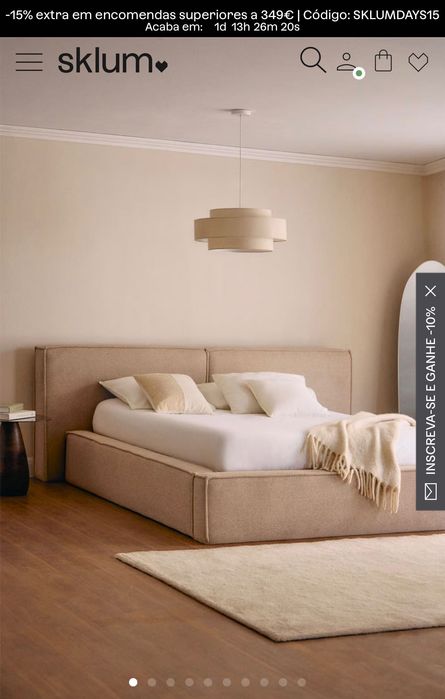 Cama de casal nova