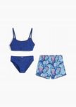 B.P.C. bikini dziewczęce 3-elementowe młodzieżowe z szortami ^176/182