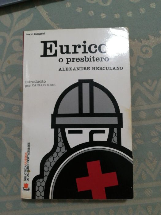 Livro "Eurico o presbítero" de Alexandre Herculano