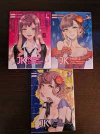 JK Haru: Życie prostytutki w innym świecie manga tomy 1-3 komplet