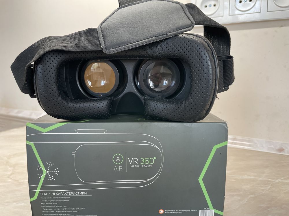 Окуляри віртуальної реальності VR 360°
