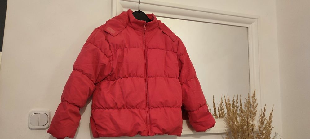 Kurtka 122-128 różowa