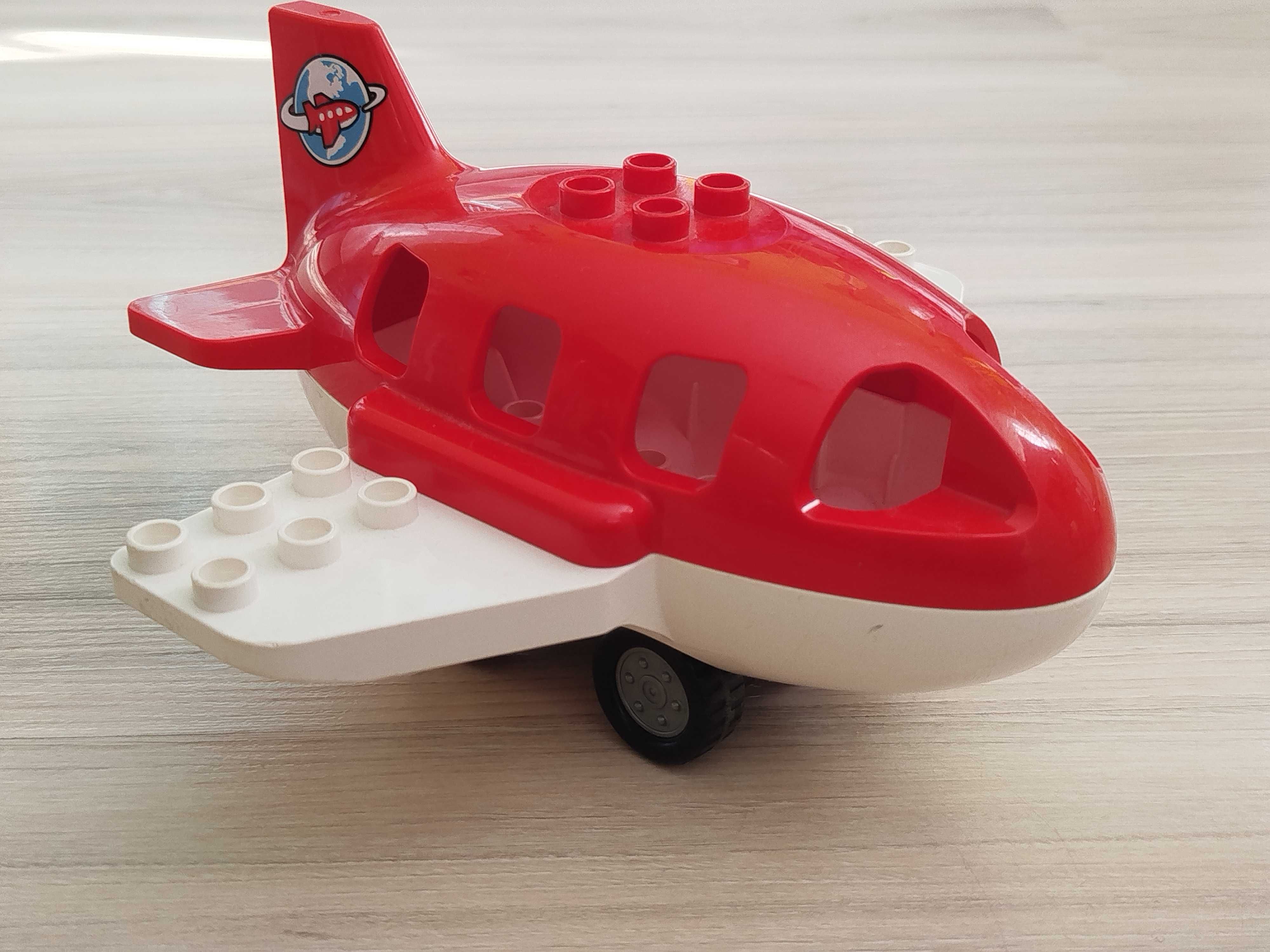 Klocki Lego Duplo czerwony samolot