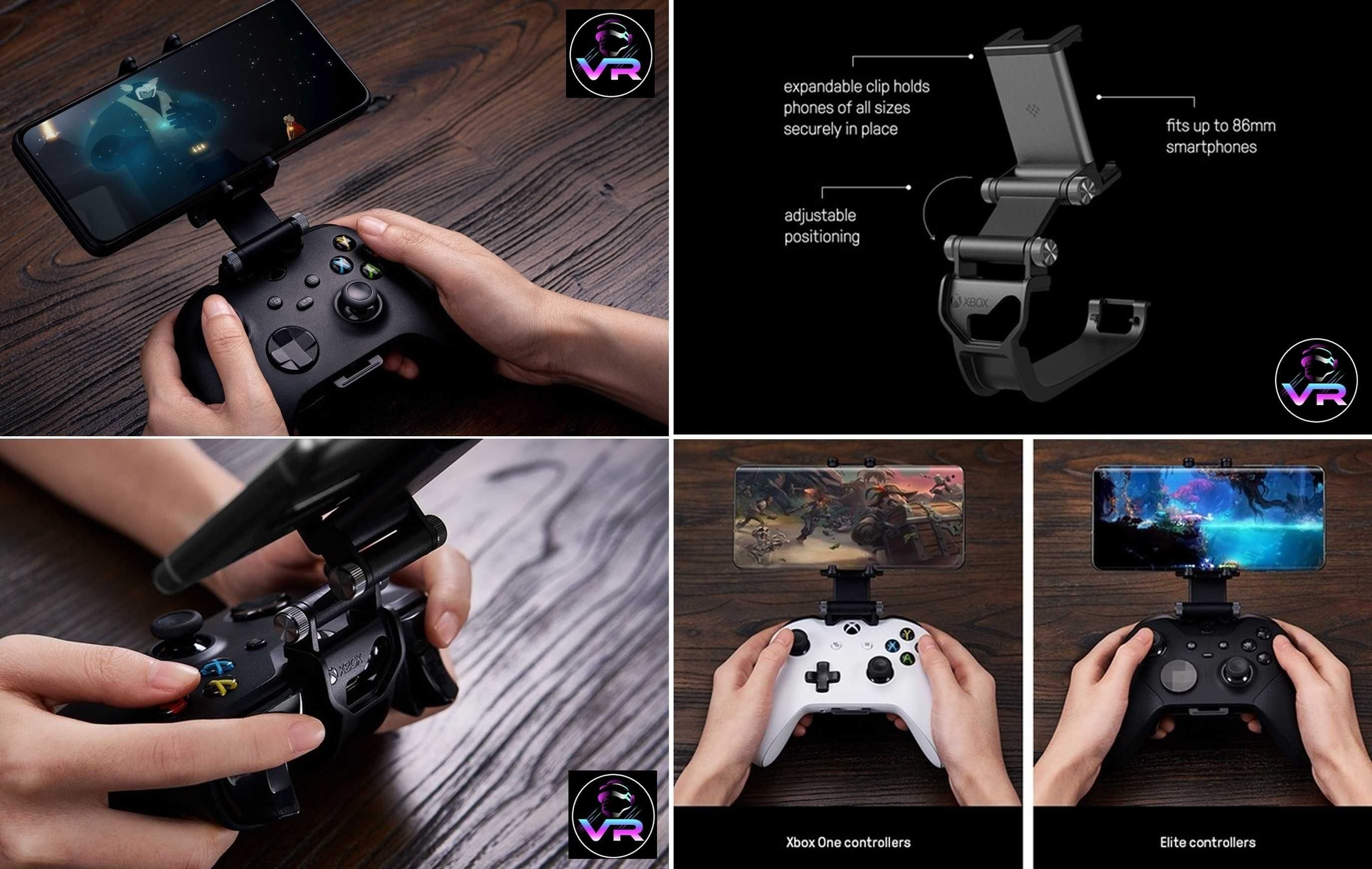 Тримач смартфона Xbox One - Elite Series 2 \ PS5 Dualsense 8BitDo Clip