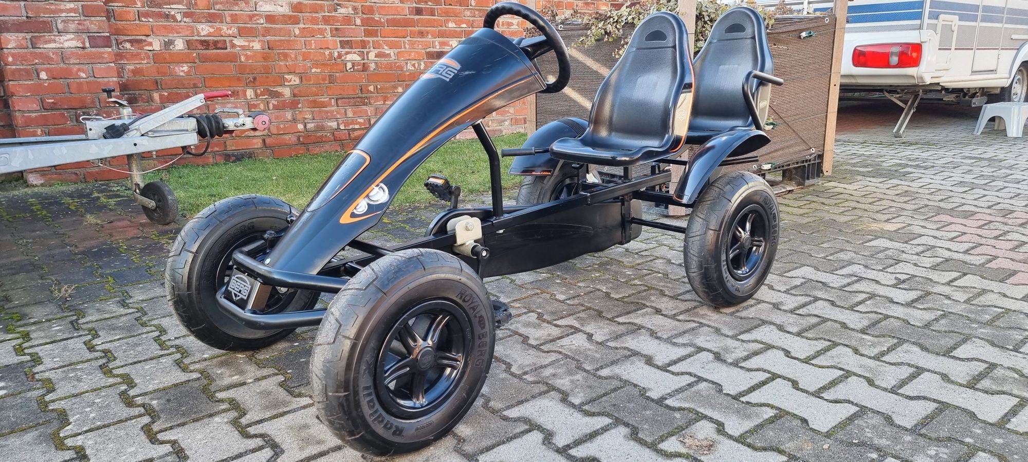 gokart Berg Black Edition.6-99 lat,  wolnobieżka