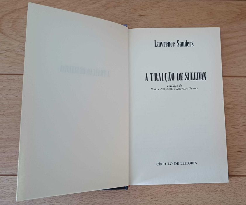 A Traição de Sullivan - Lawrence Sanders