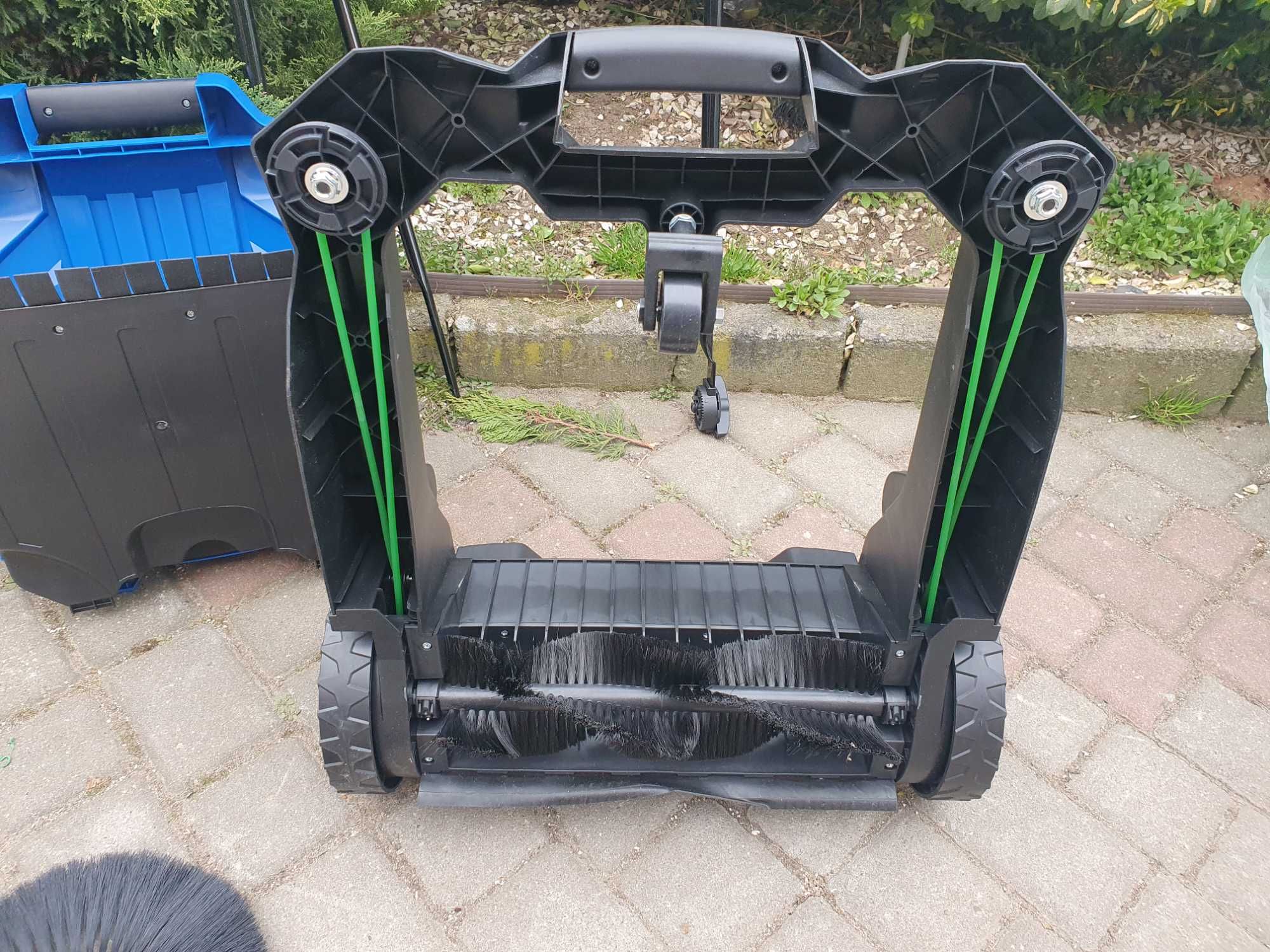 NOWA Reczna Zamiatarka SCHEPPACH S800 Najnowszy Model ZBIERA DROBNE