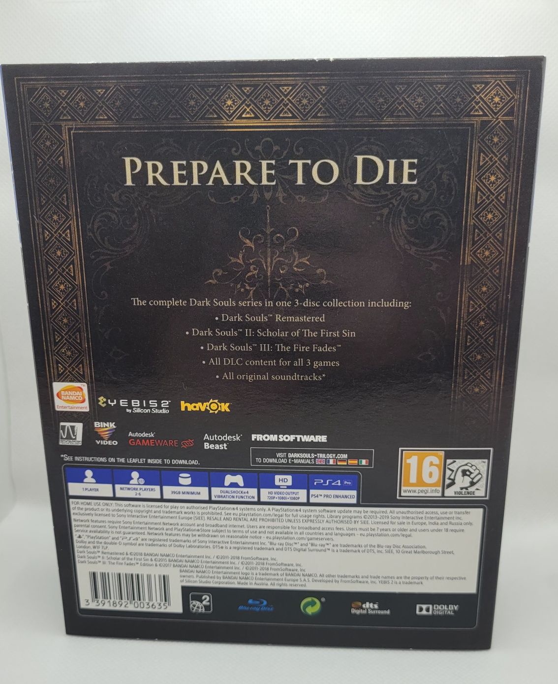 Dark Souls Trilogy [PS5/PS4]