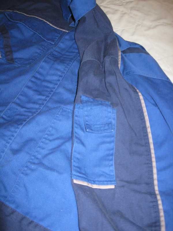 Bluza kurtka robocza granatowa Planam na zamek kieszenie 54 XL XXL 2xl