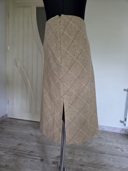 Spódnica w delikatną kratę r. 38 Esprit nowa bez metki