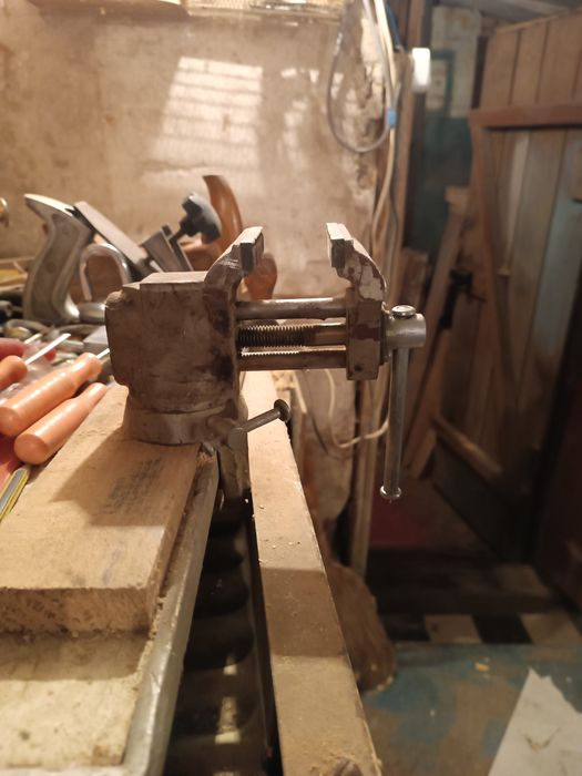 Лещата тиски слесарные для верстата