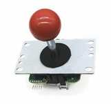Joystick arcade z 5-pinowym złączem, czerwony