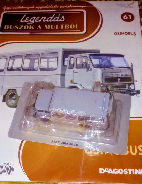 Kultowe Autobusy PRL Star 29 Osinobus skala 1 72