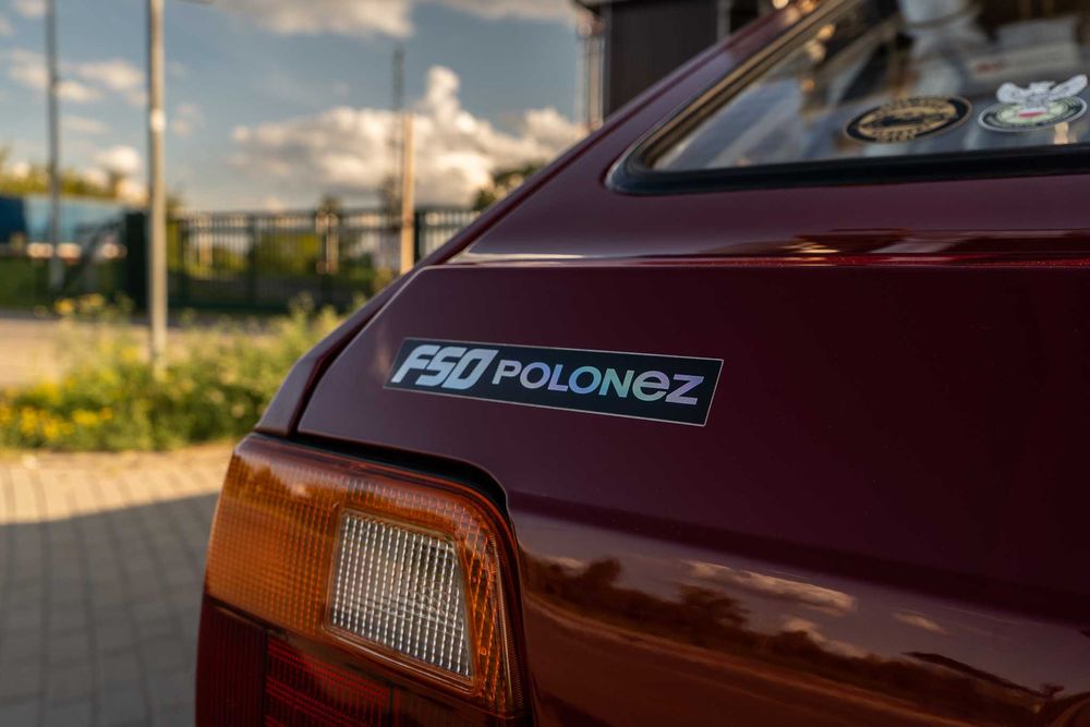 FSO Polonez 1.5 SLE MR89 Przejściówka Czarne Tablice