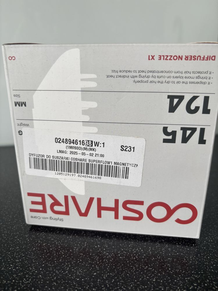 Dyfuzor coshare