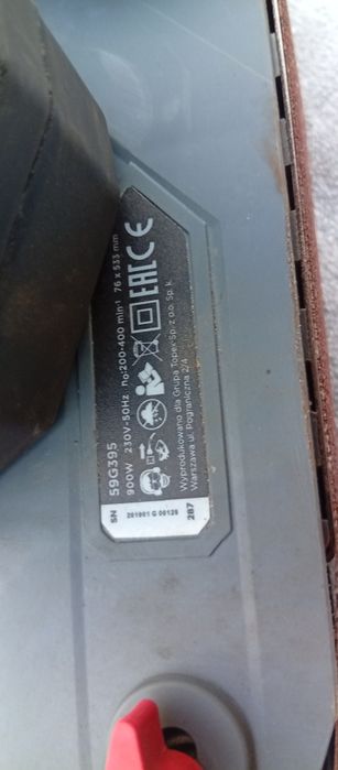 Graphite szlifierka czolg