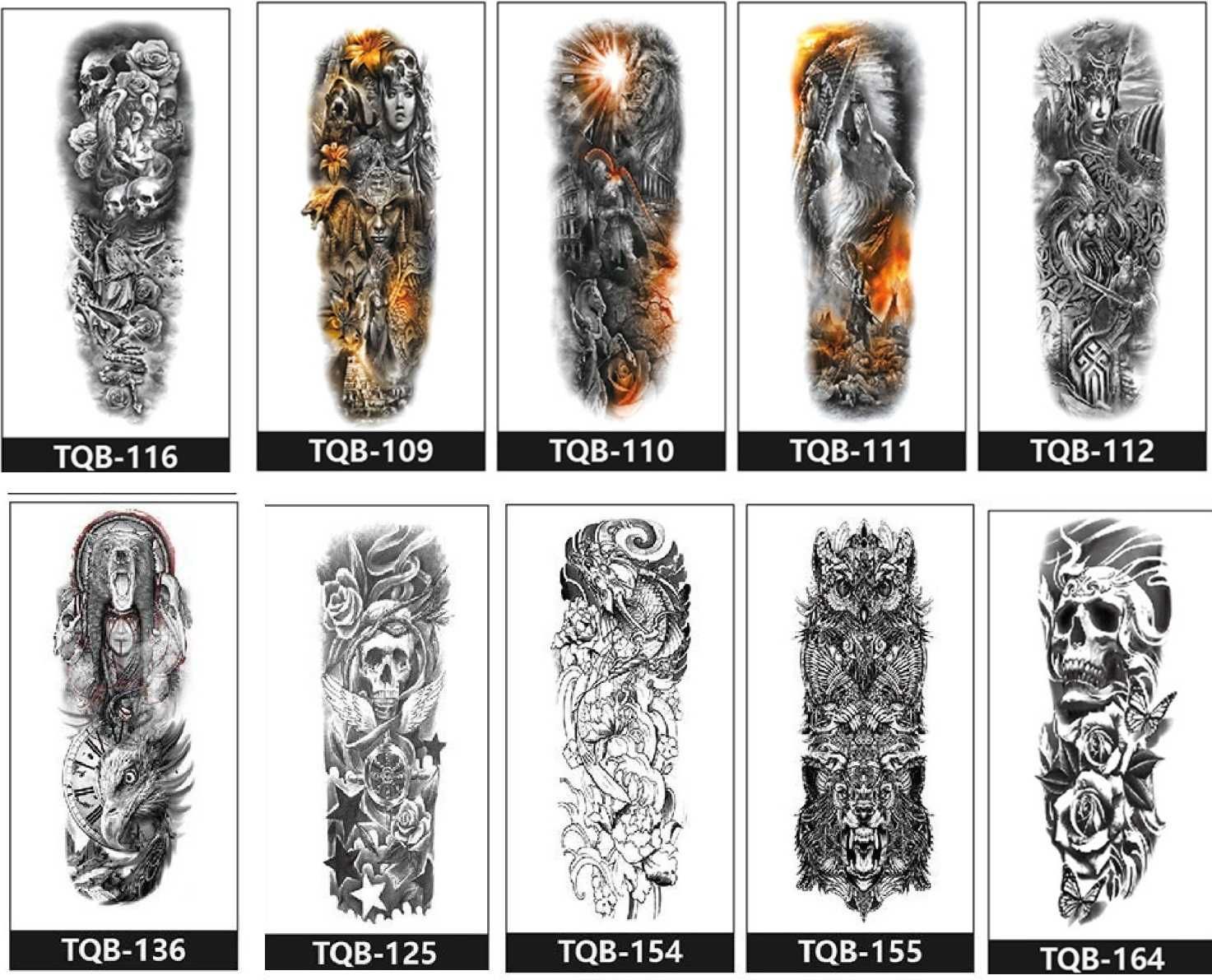 Флеш - Тату Flash tattoo на тело временные более 1000 видов