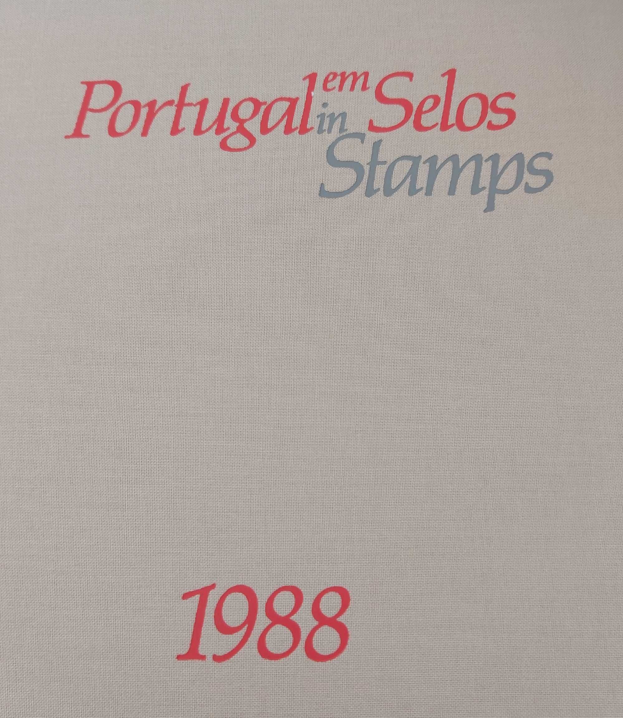 Livro Portugal em Selos ano 1988