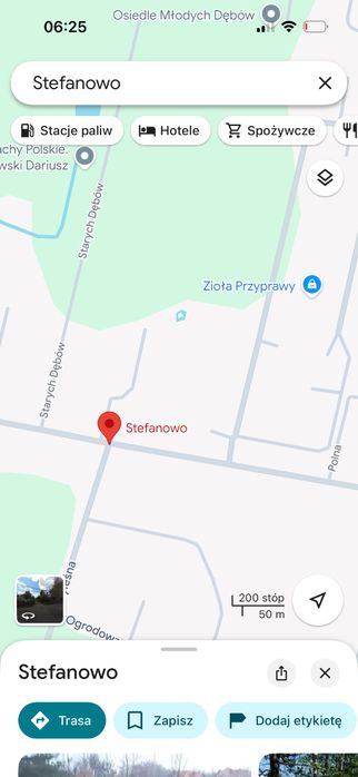 Dzialka Stefanowo 26 a