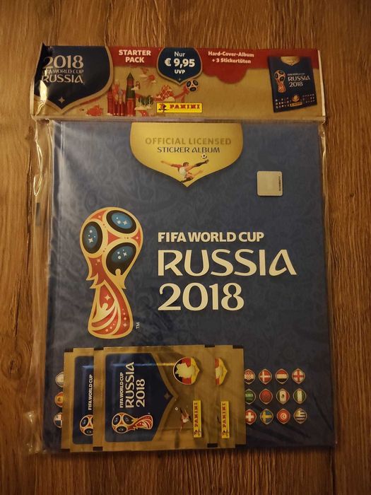 Caderneta Capa Dura Mundial 2018