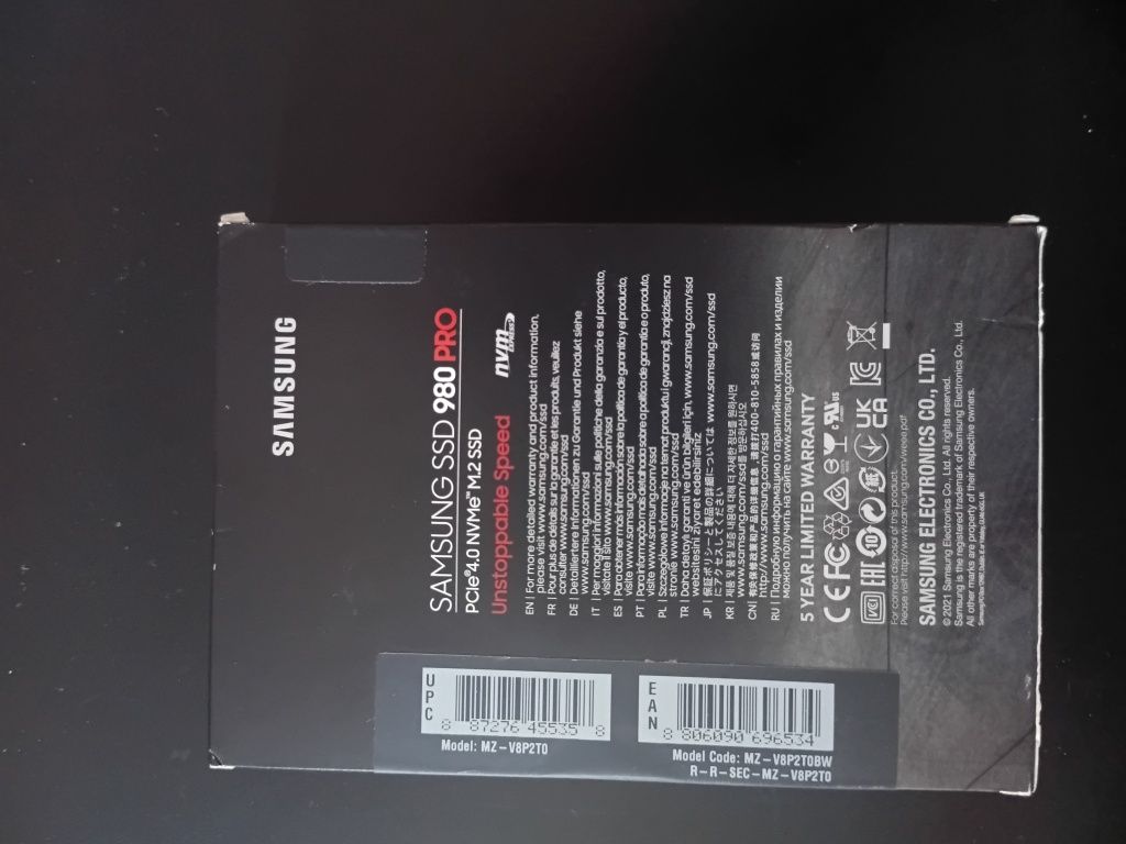 Dysk SSD Samsung 980 PRO 2000 GB M.2 PCIe