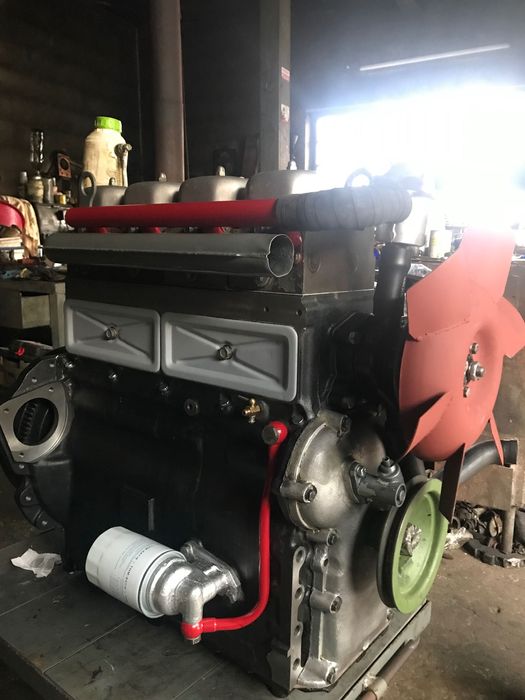 Silnik Ursus c 360 na nowym bloku Tom Kor