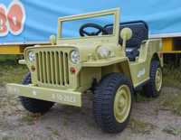 Willys MB/ Ford GPW jeep 4x4 auto autko na akumulator 12V dla dzieci