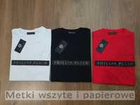 Męskie koszulki nowe szyte logo M L XL XXL 3XL 4XL 5XL Wysyłka pobrani