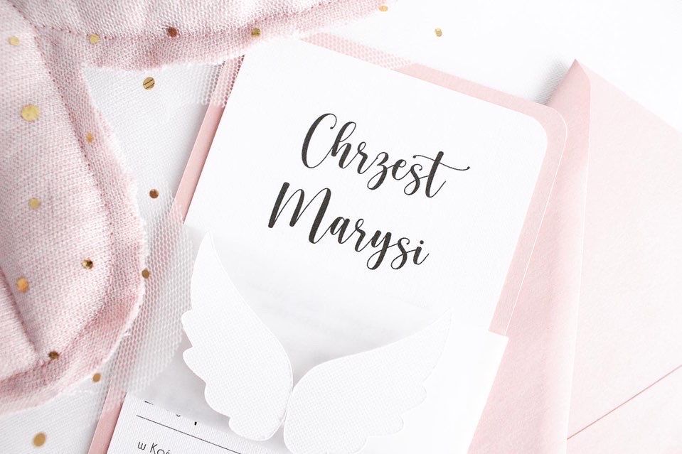 Zaproszenia na chrzest chrzciny urodzinowe urodziny roczek komunię