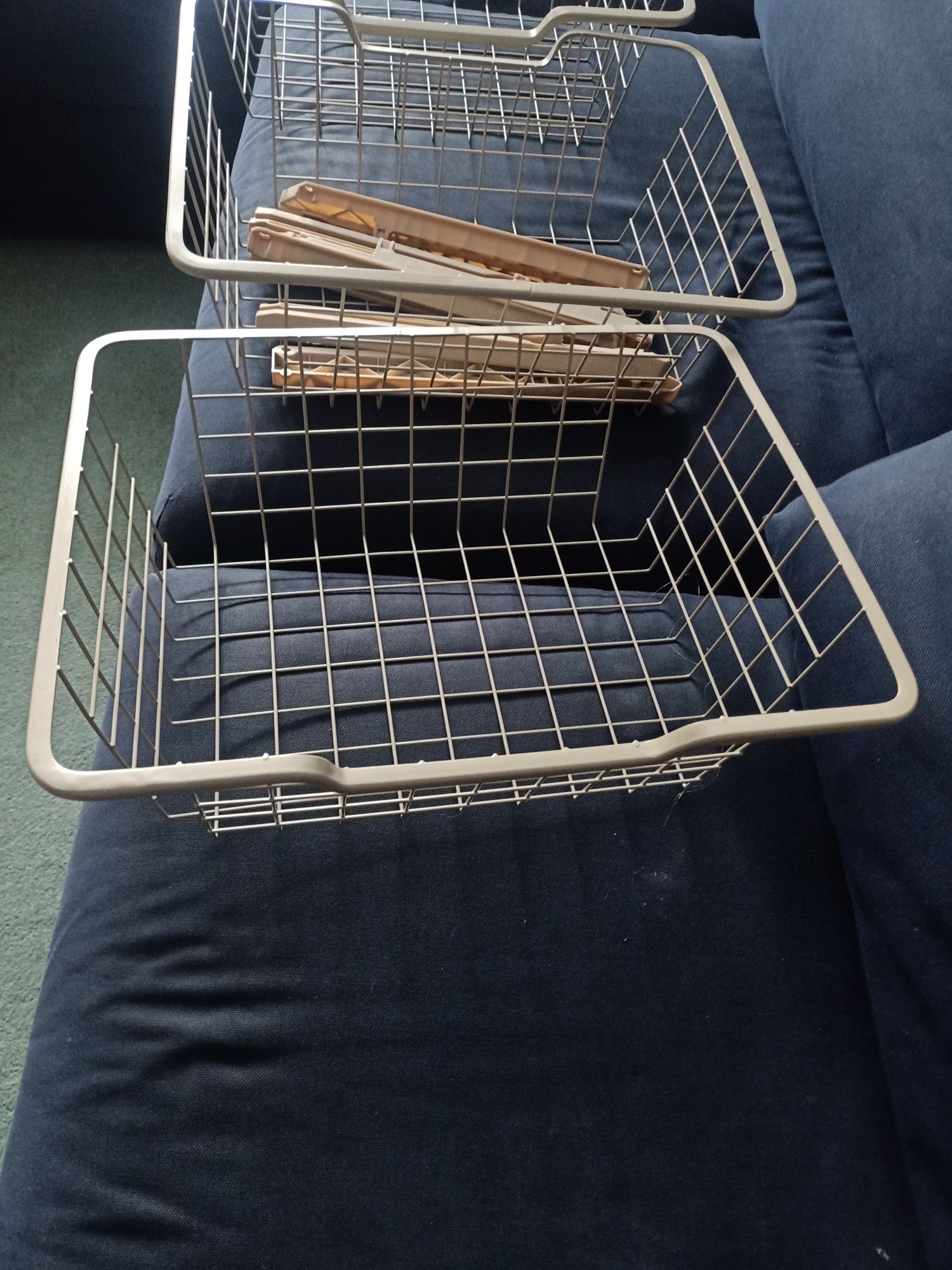 Koszyki z Ikea z prowadnicami