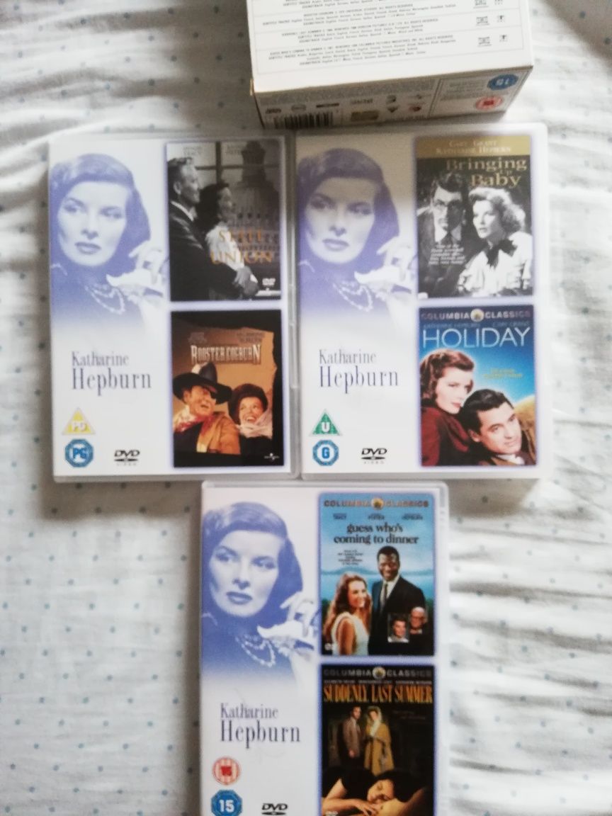 Pack de Katharine Hepburn em dvd - 6 filmes (portes grátis)