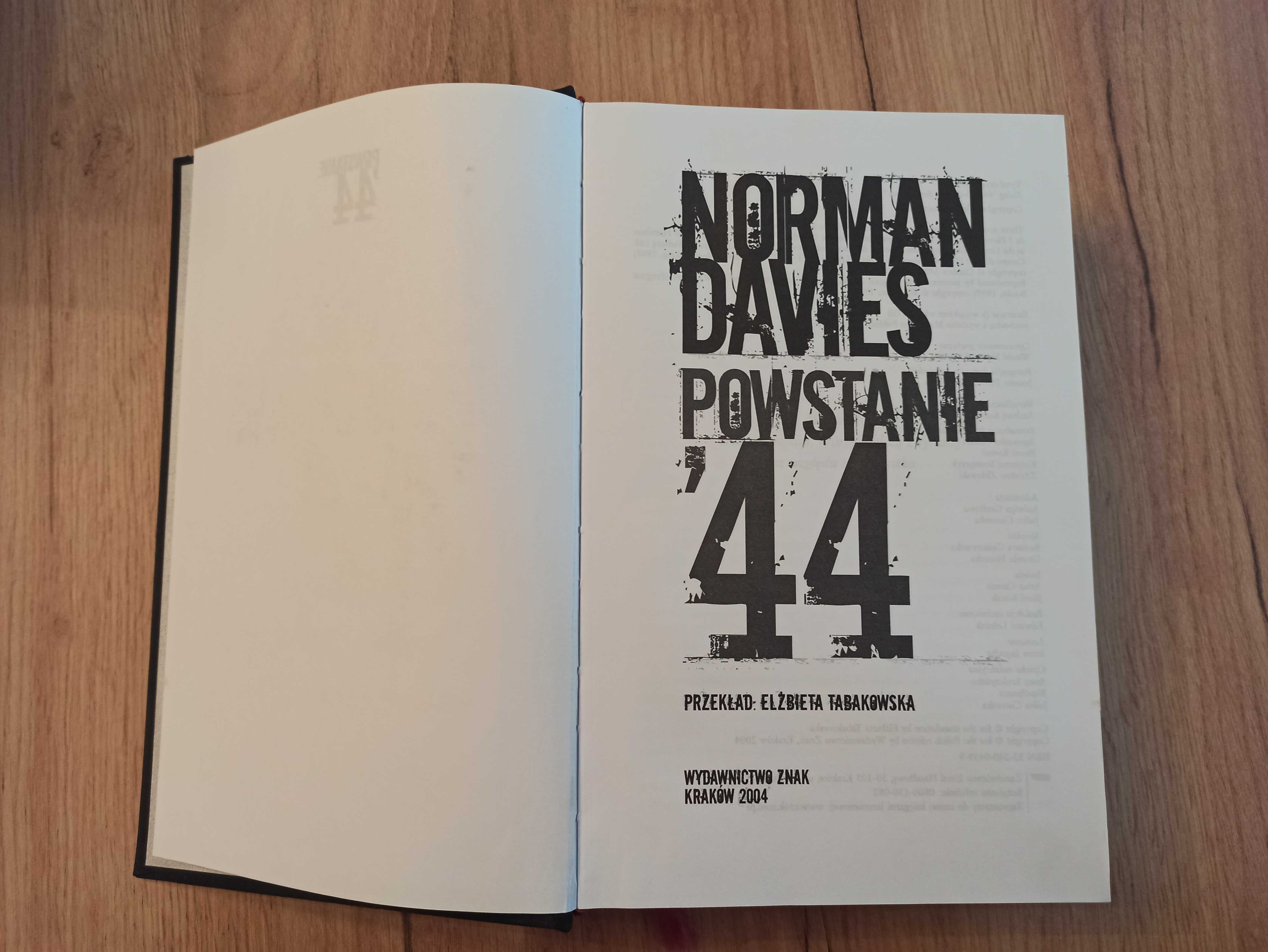 Norman Davies Powstanie 44