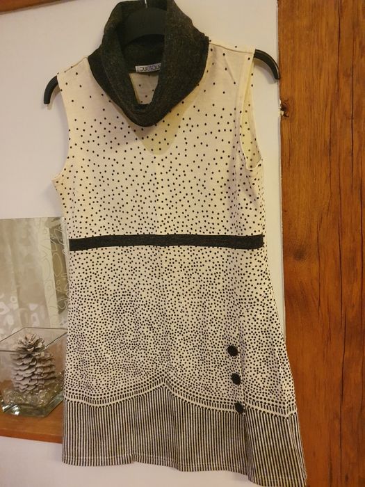 Tunika sukienka QUIOSQUE r. 38 M bluzka sweter swetr sweterek