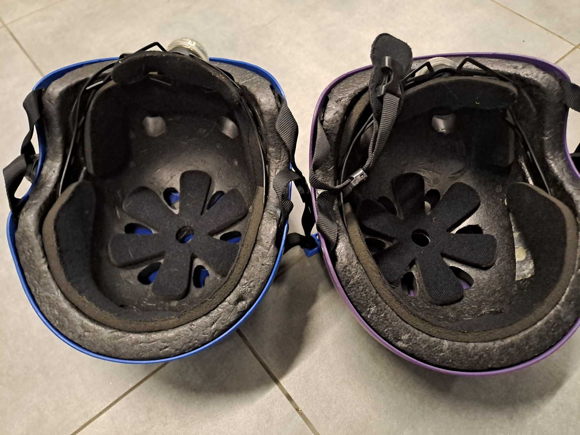 Kask rowerowy Crivit Lidl Niebieski i Fioletowy 10 zł/szt