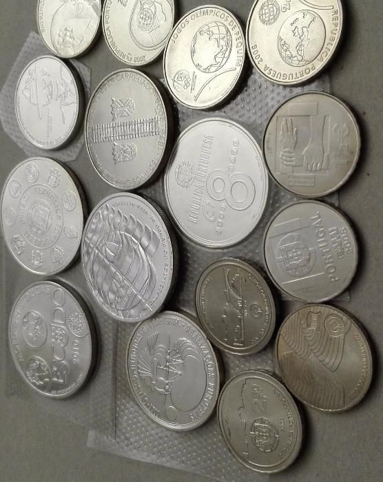 Moedas COMEMORATIVAS do EURO em PRATA - LISTA 1 - 2003 a 2008