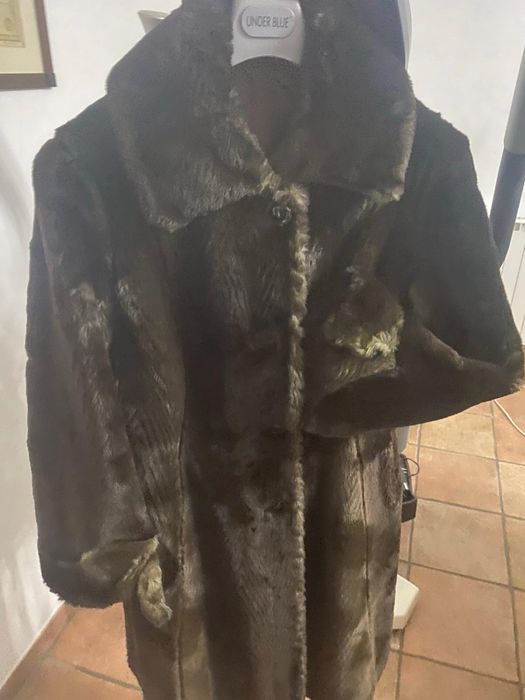 Casaco comprido vison