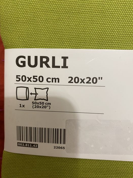 Декоративные наволочки 2 шт Икеа Ikea ROTFJÄRIL GURLI