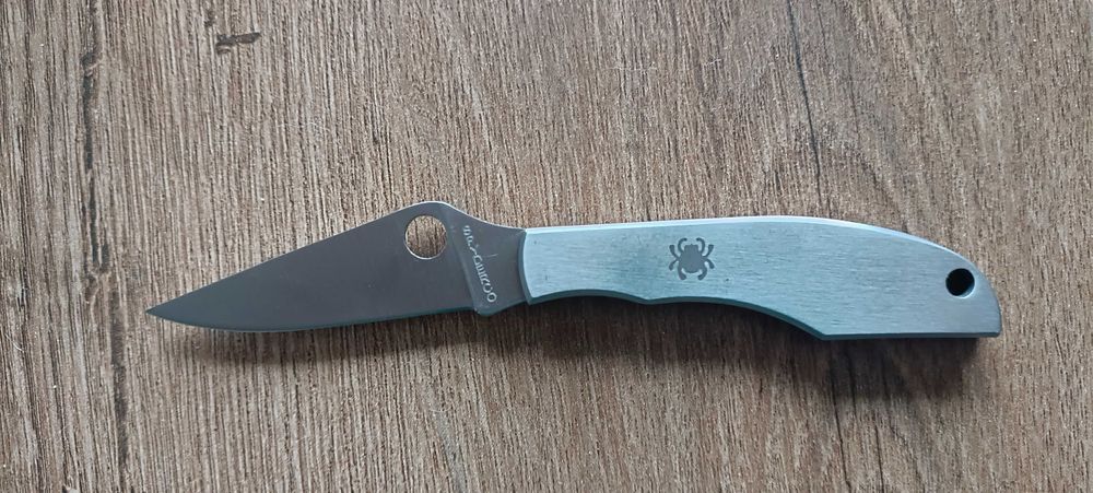 Mały nóż składany Spyderco, mini, Brelok do kluczy