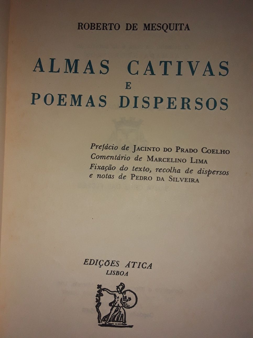 Almas Cativas Poemas dispersos