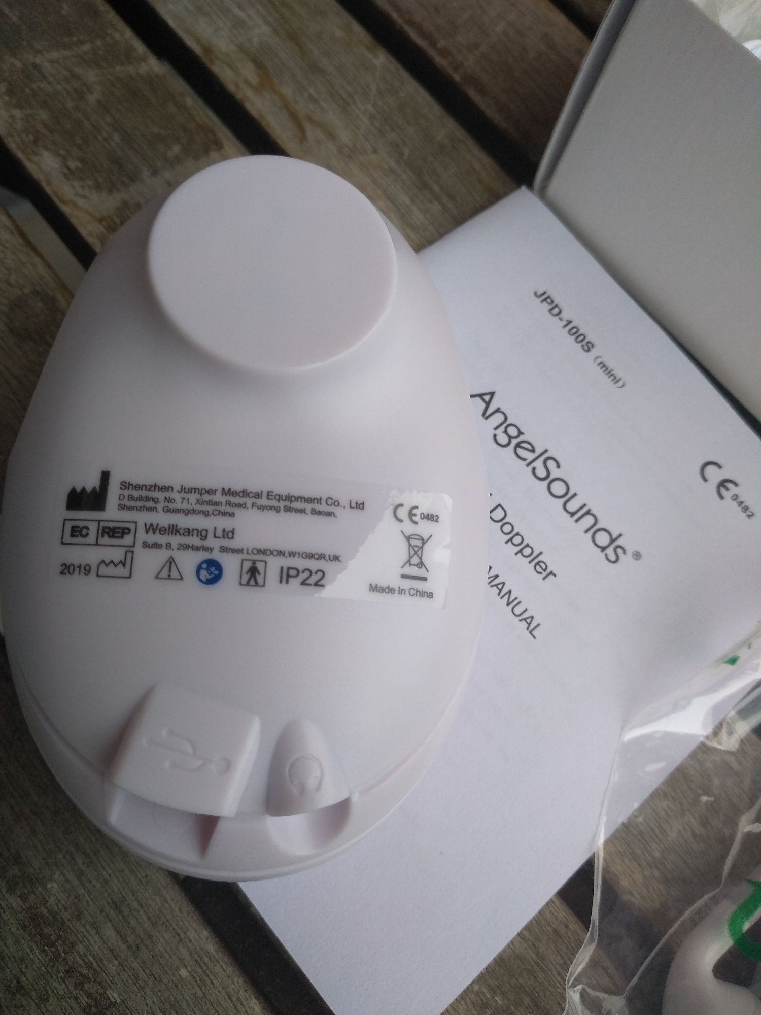 Oferta Envio (Doppler Fetal Novo) Ouvir o bebé na barriga: AngelSounds