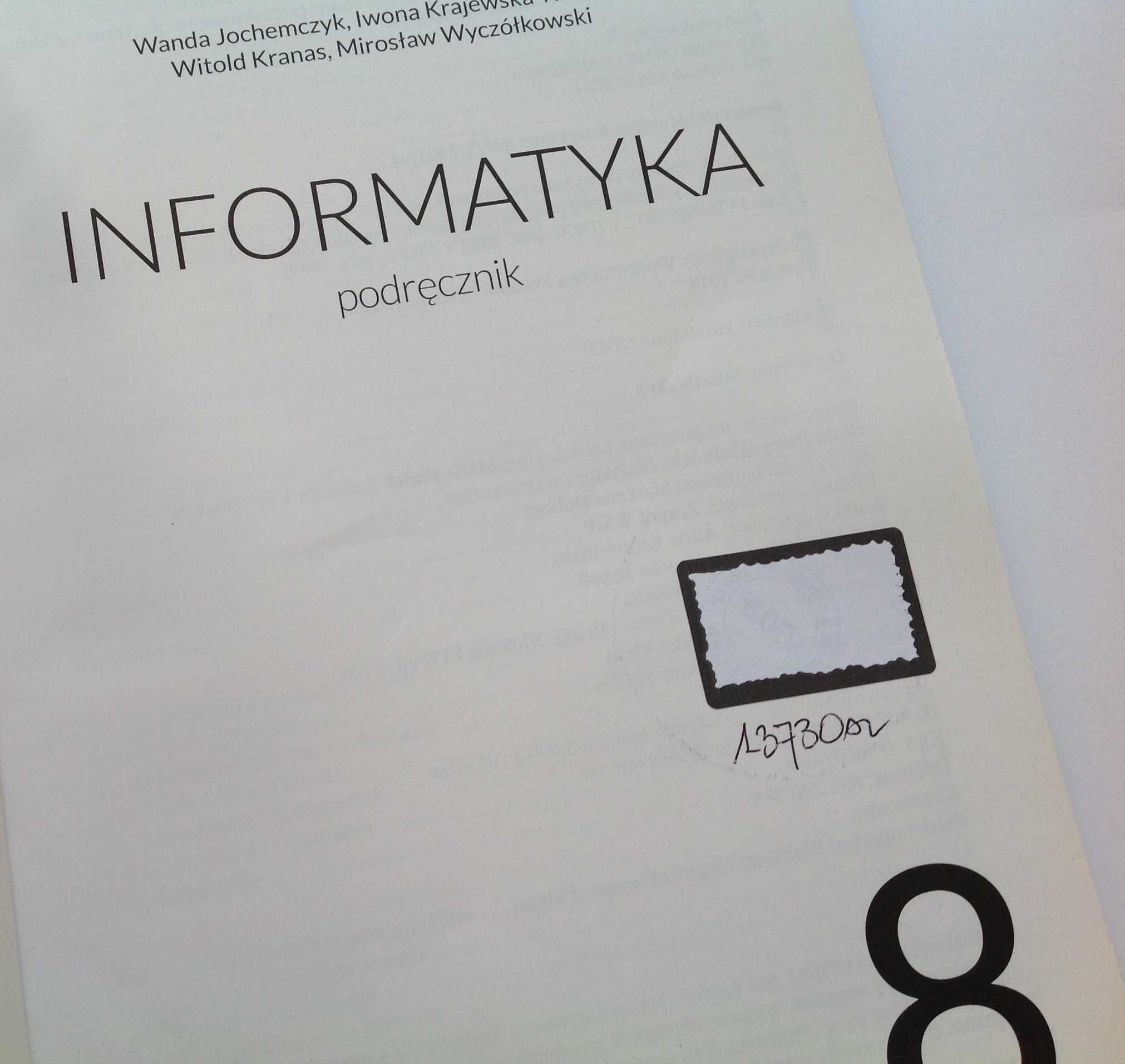 Informatyka 8 podręcznik