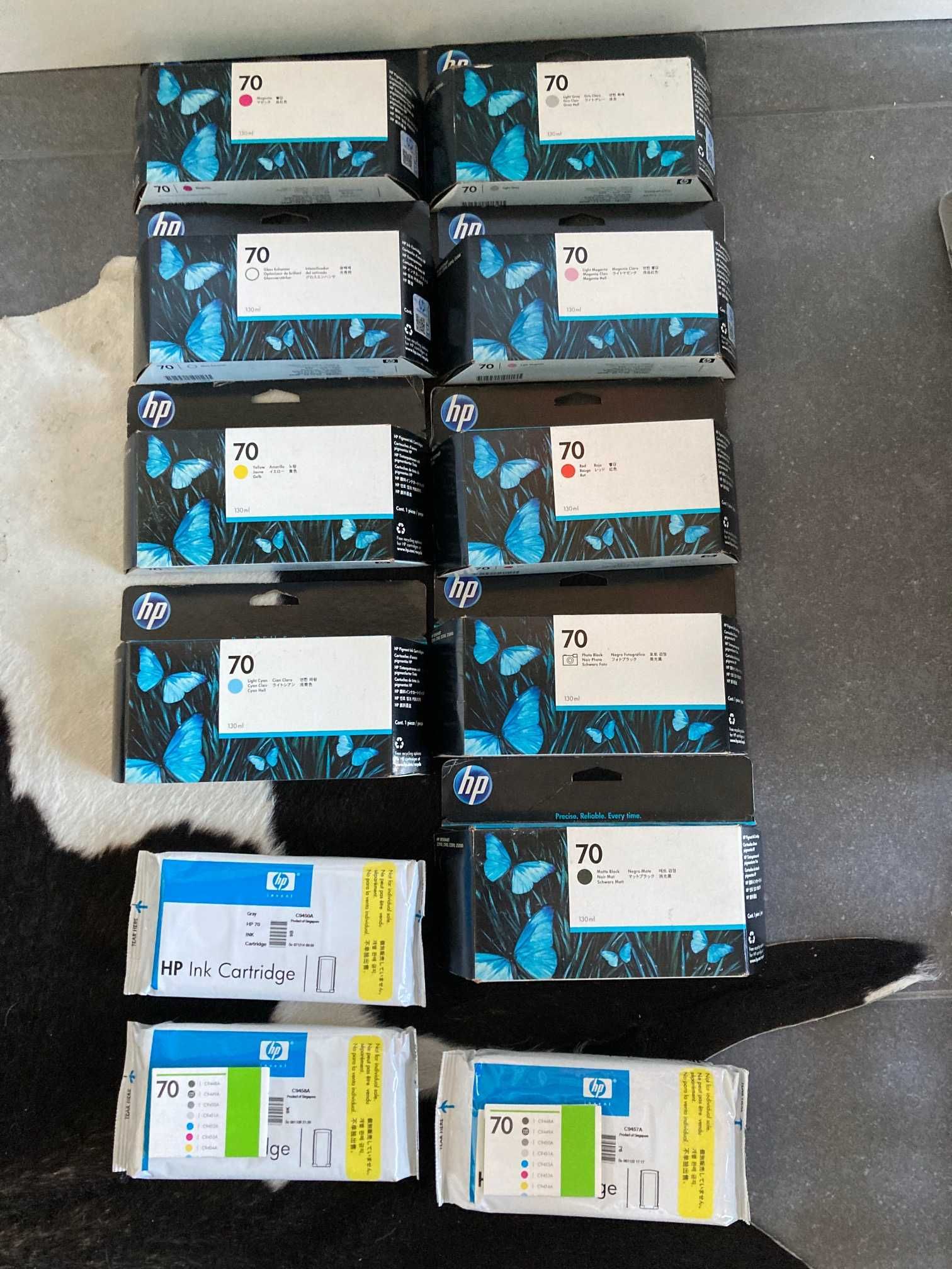 Hp designjet z3100 z3200 tusze 70 z2100 #70 głowice printhead