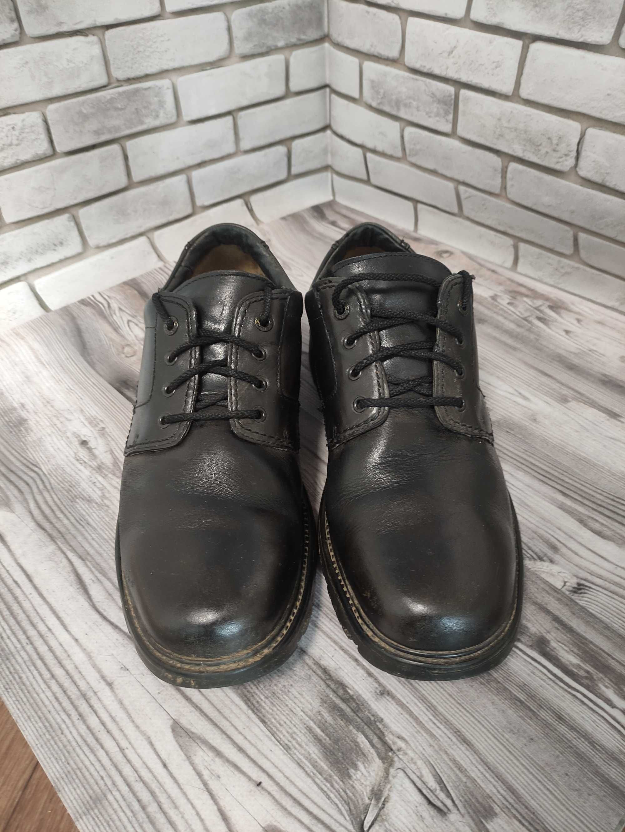 Кожаные туфли Clarks, размер 46
