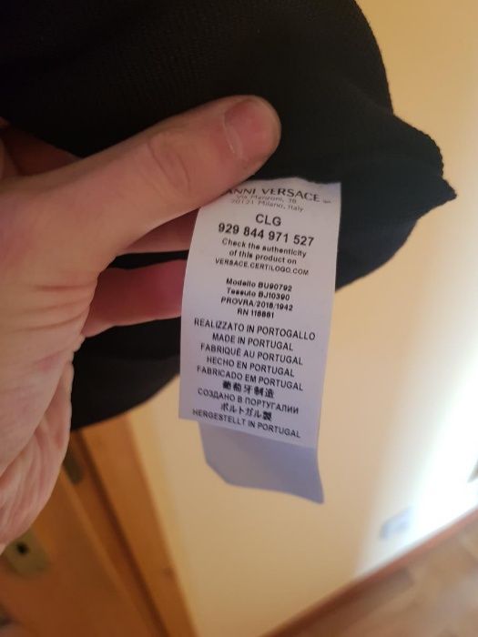 Versus Versace x VITKAC bluza męska z kapturem ORYGINALNA