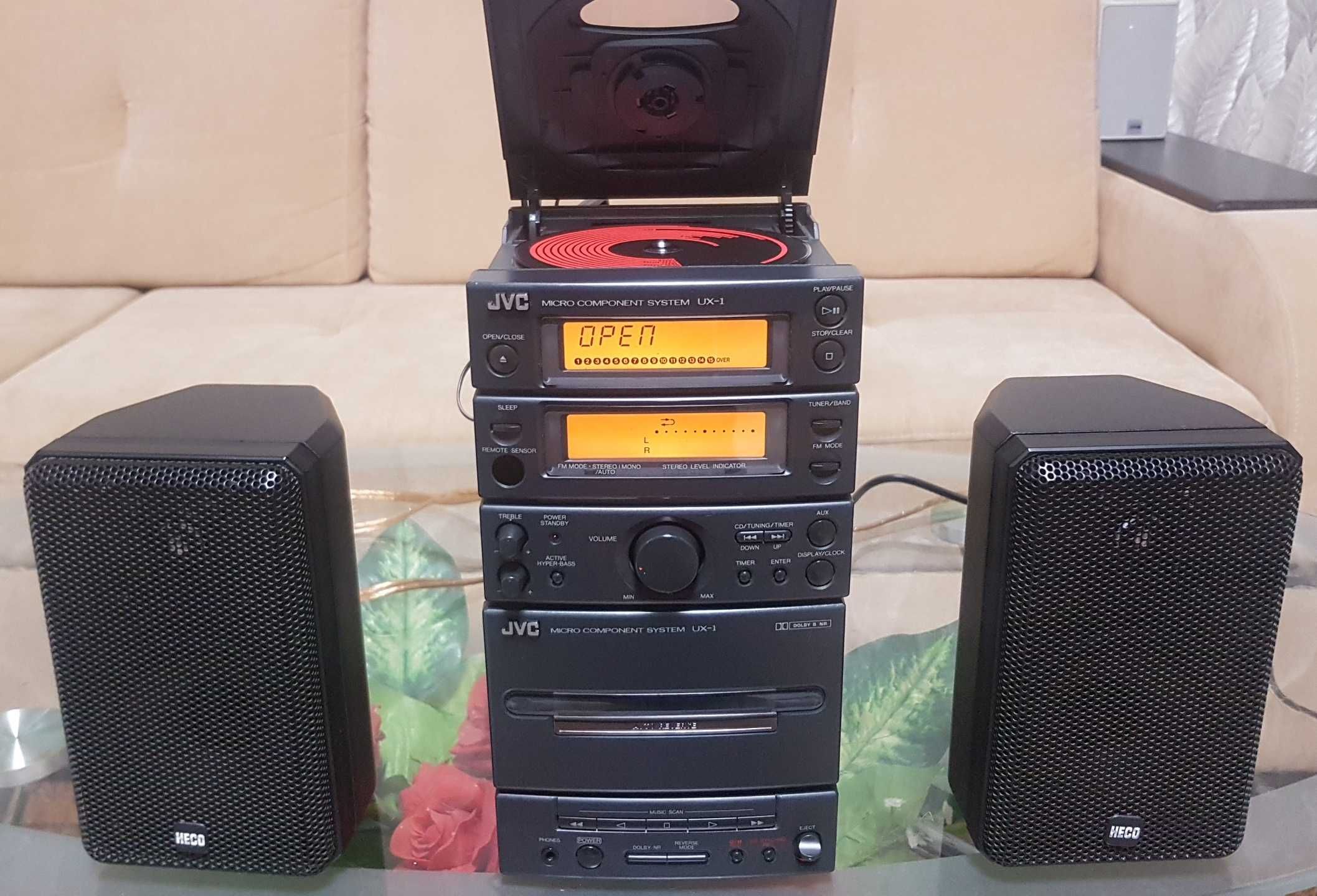 Микрокомпонентная система JVC UX-1 Victor Company made in Japan