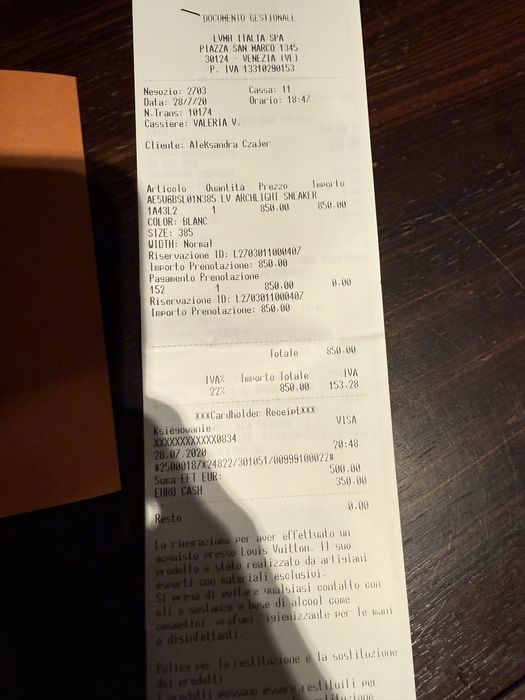 Louis Vuitton Archlight sneaker