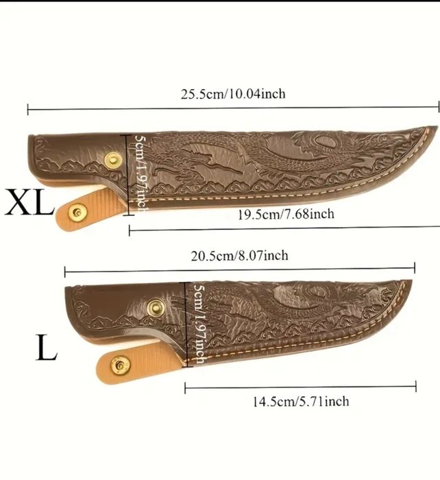 Ножны, чехол , с тиснением